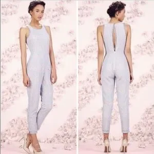 LC Lauren Conrad Pants Jumpsuits Nwot Lc Lauren Conrad Runway Lace Jumpsuit 6 Poshmark